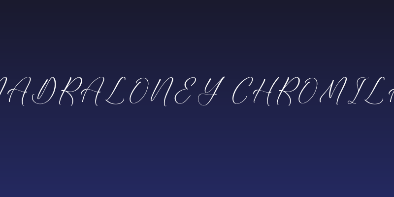 Madraloney Chromila Social Header