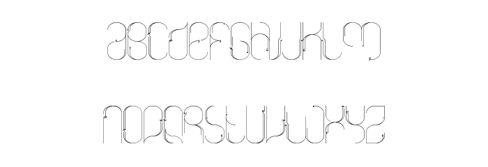 Madredeus Font LOWERCASE