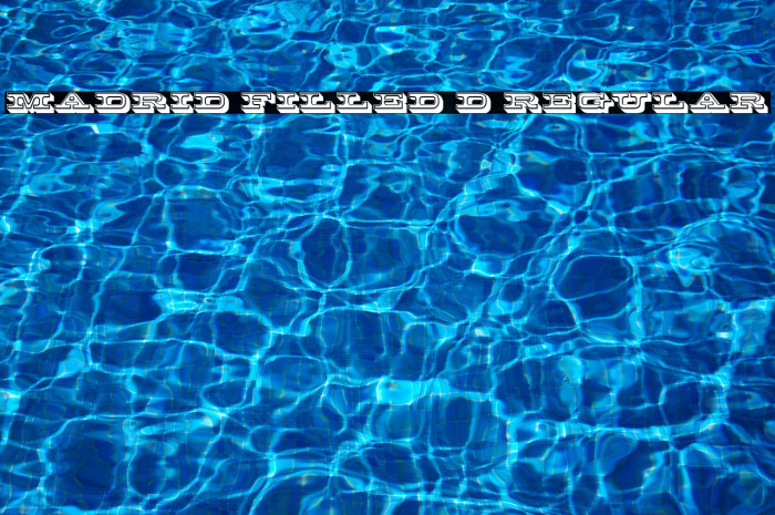 Madrid Filled 3D Regular Example 1