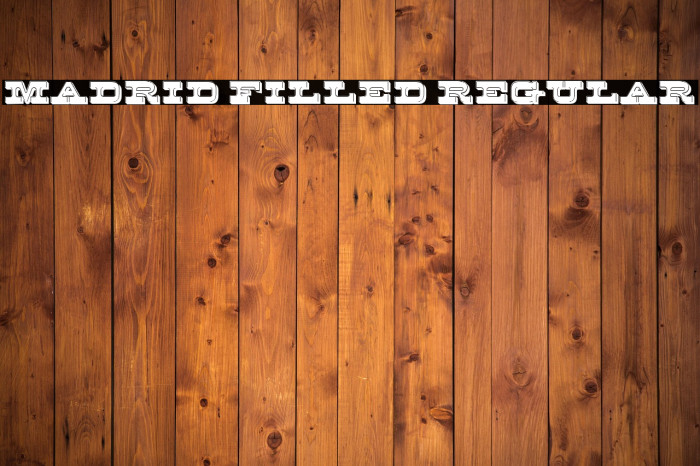 Madrid Filled Regular Example 3