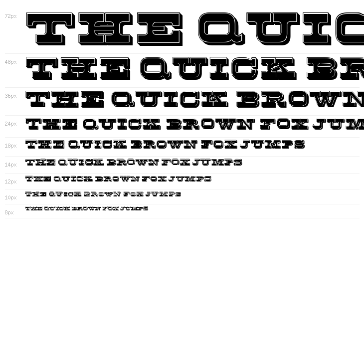 Madrid Filled Regular Waterfall