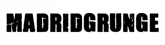 Madrid Grunge  Fuentes Gratis Descargar