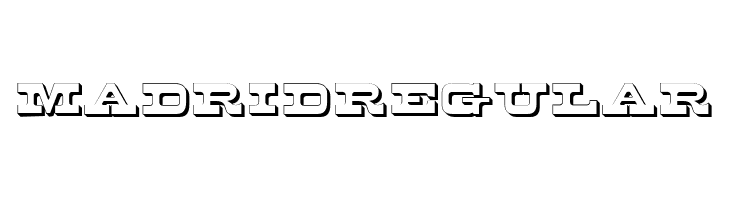Madrid Regular  免费字体下载