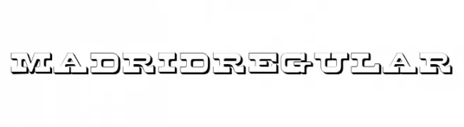 Madrid Regular  Frei Schriftart Herunterladen