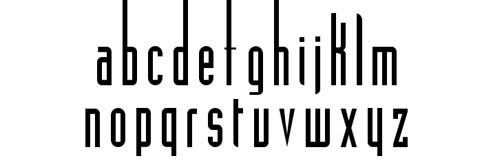 Madrid Regular Font LOWERCASE