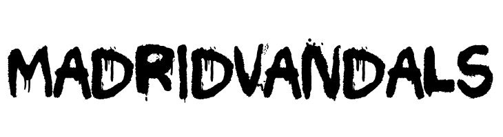 Madrid Vandals  フリーフォントのダウンロード