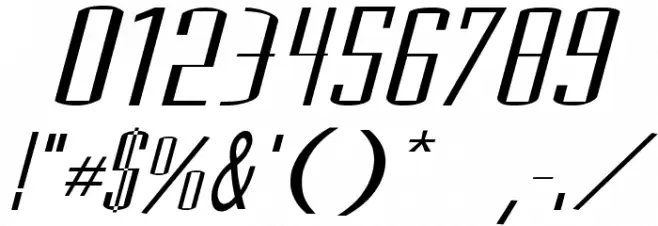 Madrid2ExpItal Font OTHER CHARS