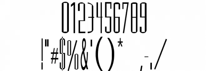 Madrid2Plain Font OTHER CHARS