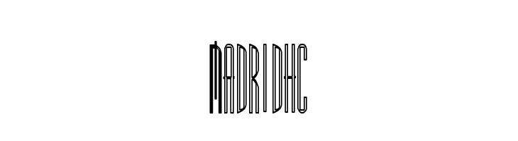 MadridHC  Frei Schriftart Herunterladen