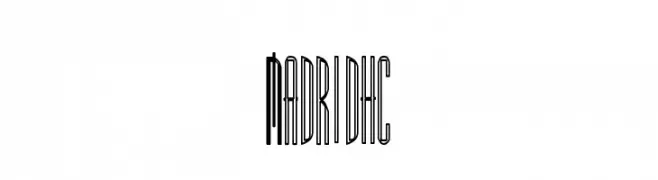 MadridHC  免费字体下载
