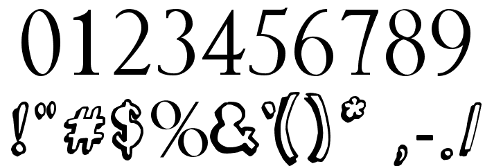 Madsch Font OTHER CHARS