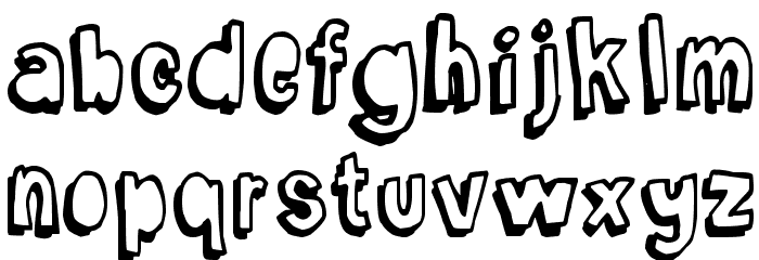 Madsch Font LOWERCASE