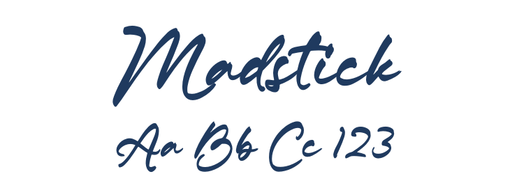 Madstick Font Preview