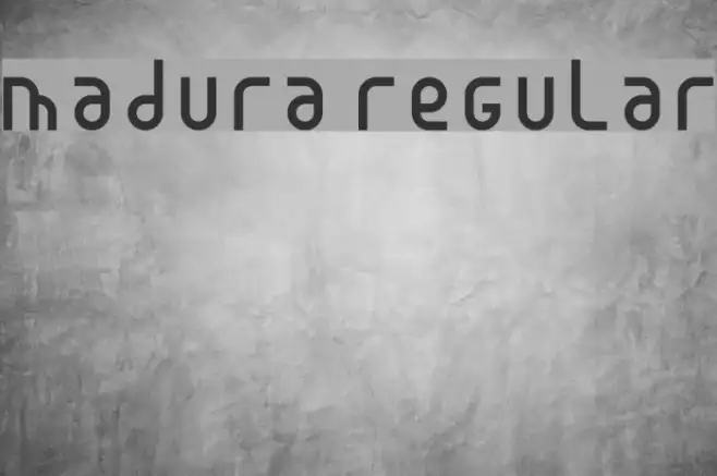 Madura Regular Example 2