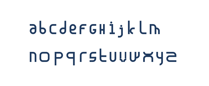 Madura Regular Lowercase