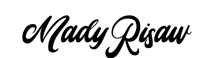 Mady Risaw  Скачать бесплатные шрифты