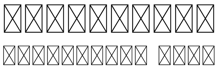 MadyaRegular Font OTHER CHARS