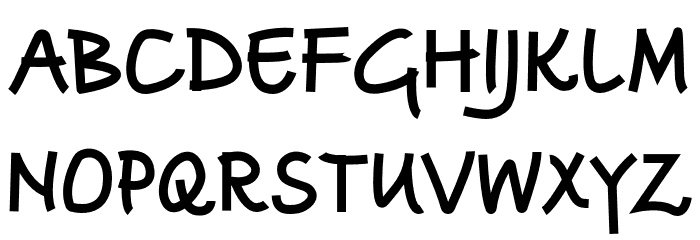 MadyaRegular Font LOWERCASE