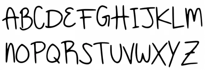 Mae_3 Schriftart Groß