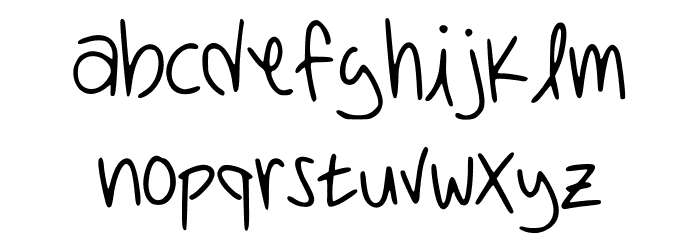 Mae_3 Font LOWERCASE