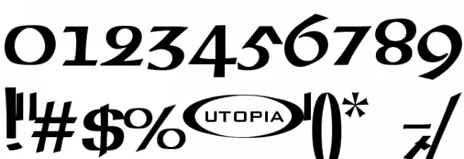 Mael Font Alte caractere