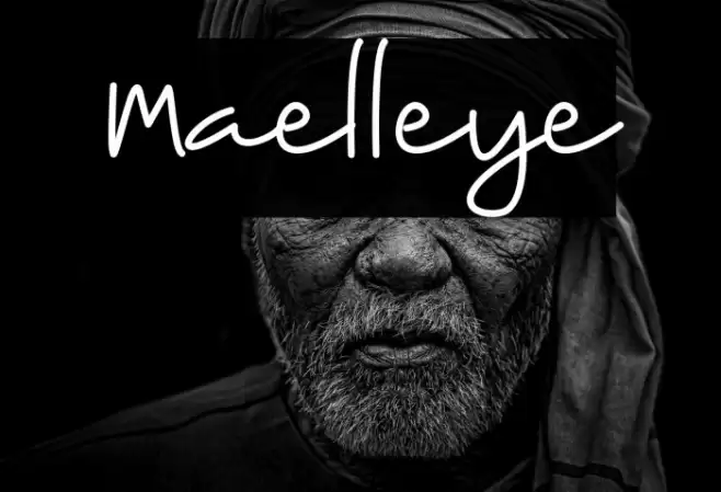 Maelleye Font examples