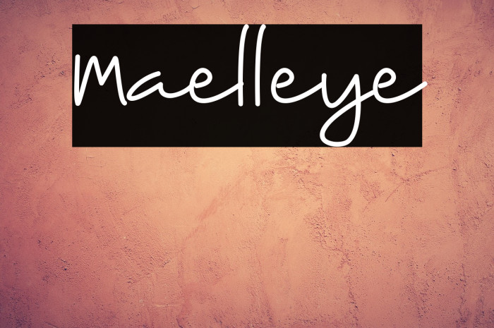 Maelleye Example 2