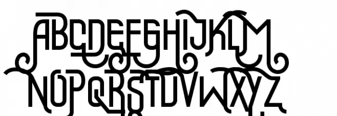 Maeninaja Regular Шрифта ВЕРХНИЙ