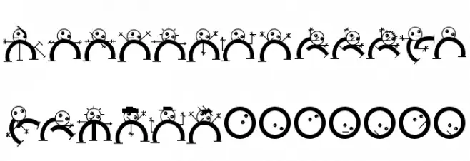 Maenneken Font UPPERCASE