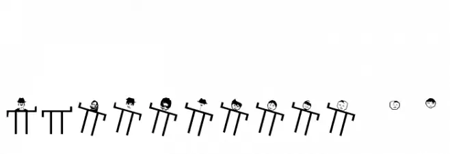 MaennekinTwo Schriftart Anderer Schreiben