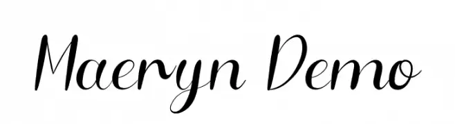 Maeryn Demo  Frei Schriftart Herunterladen