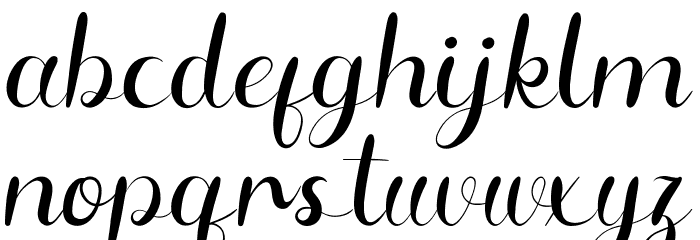 Maeryn Demo Font LOWERCASE