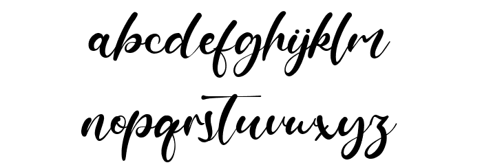 Maestro Merrill Font LOWERCASE