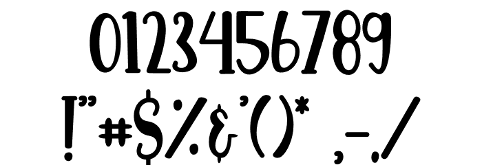 Maestro Font OTHER CHARS