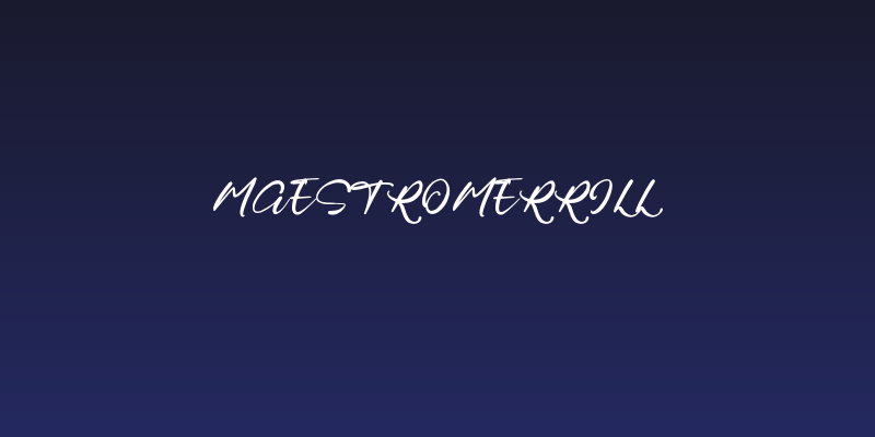 MaestroMerrill Social Header