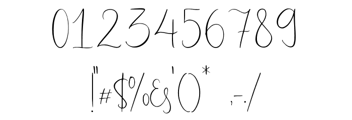 Maestrography Font OTHER CHARS