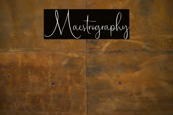 Maestrography Example 2