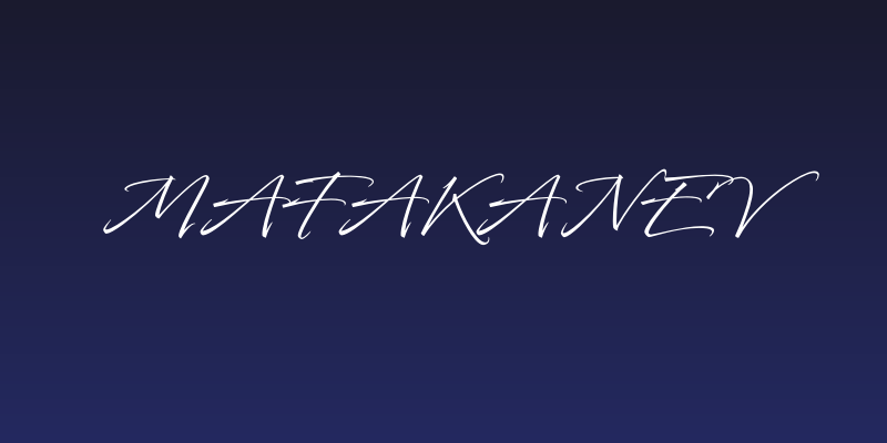 Mafakanev Social Header