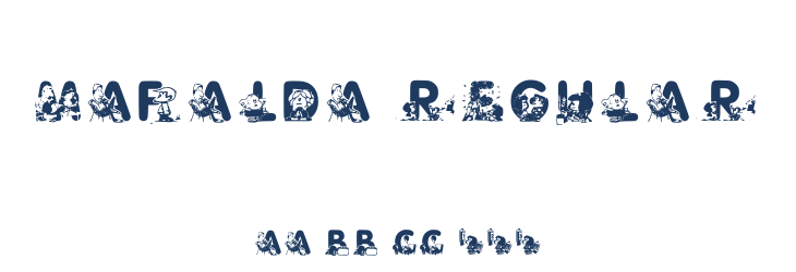 Mafalda Regular Font Preview
