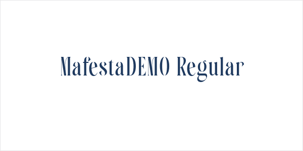 MafestaDEMO Regular Logo