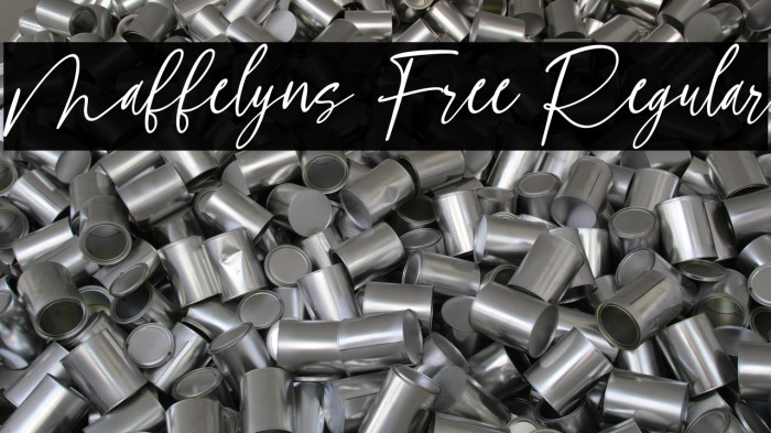 Maffelyns Free Regular Example 2