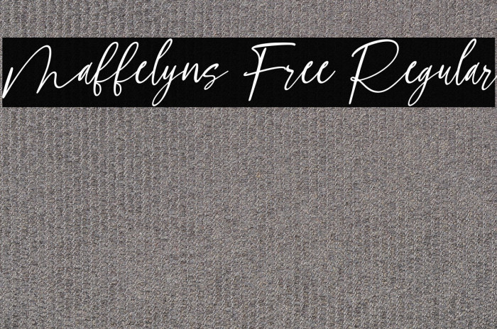 Maffelyns Free Regular Example 3