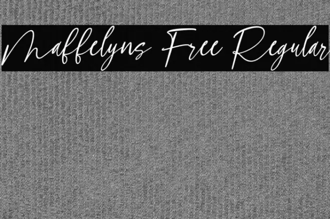 Maffelyns Free Regular Fuentes examples