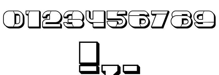 Mafia Hollow Regular Font OTHER CHARS