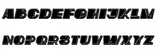 Mafia Italic Polices MAJUSCULES