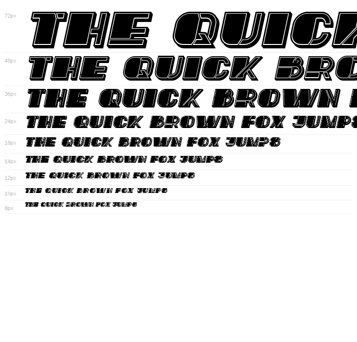 Mafia Italic Waterfall