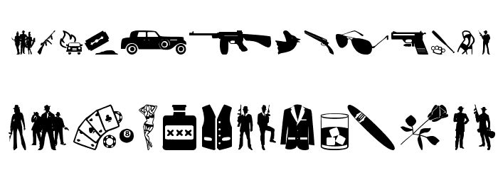 Mafia Mix Font LOWERCASE