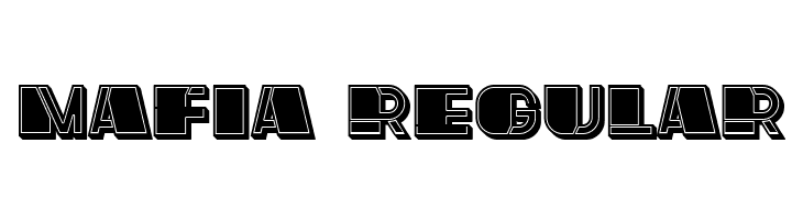 Mafia Regular  font caratteri gratis