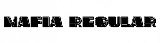 Mafia Regular  Fuentes Gratis Descargar