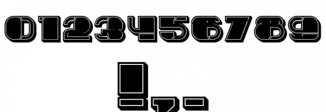 Mafia Regular Font OTHER CHARS